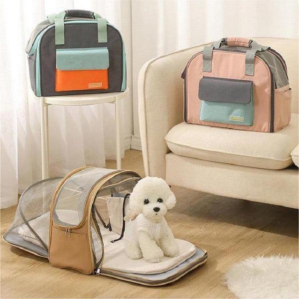 Bolsa Transporte Expansível Scupi para Cachorro e Gato - Pet Croc