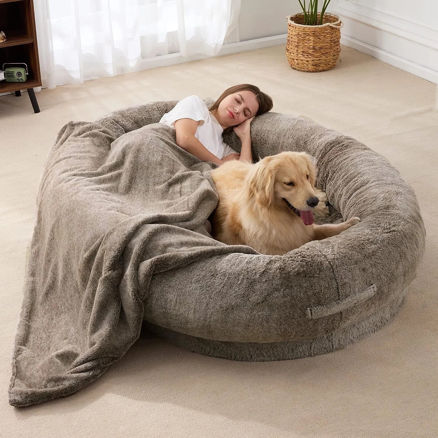 Cama Gigante Para Humanos e Pets