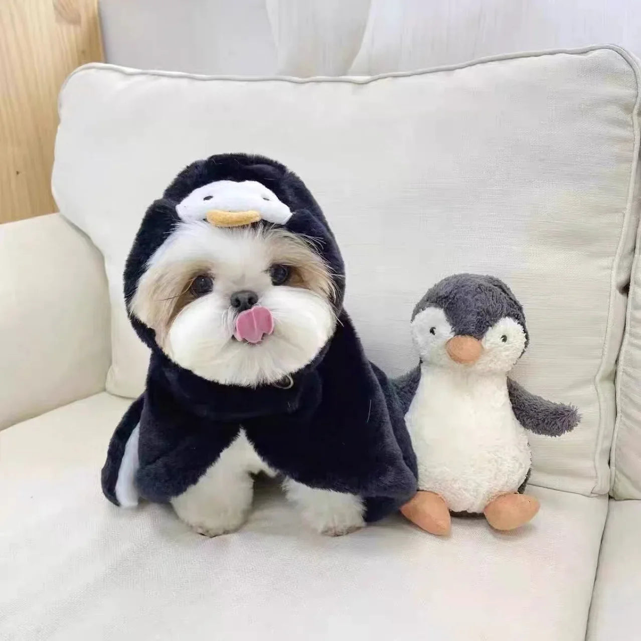 Cute Penguin Pet Outfit 