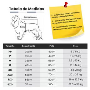 Roupa Pijama Moletom Para Cachorro