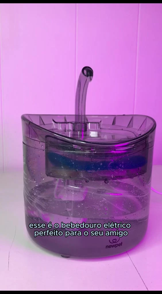 2l Novo Fonte De Gato Auto Correndo Bebidas De Água Para Cão Filtro Automático Inteligente Transparente Pet Beber