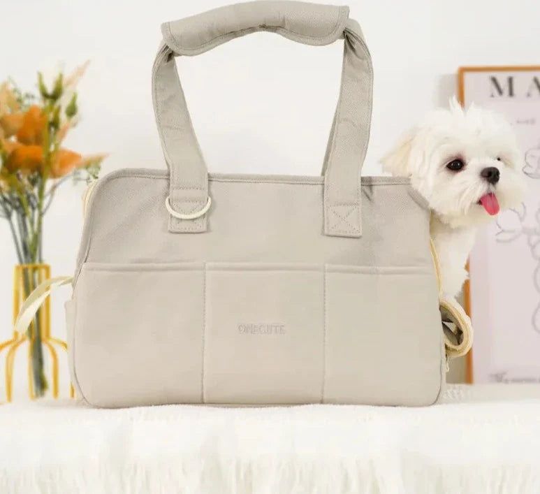 Bolsa Luxo de Transporte para Cachorro de Pequeno Porte