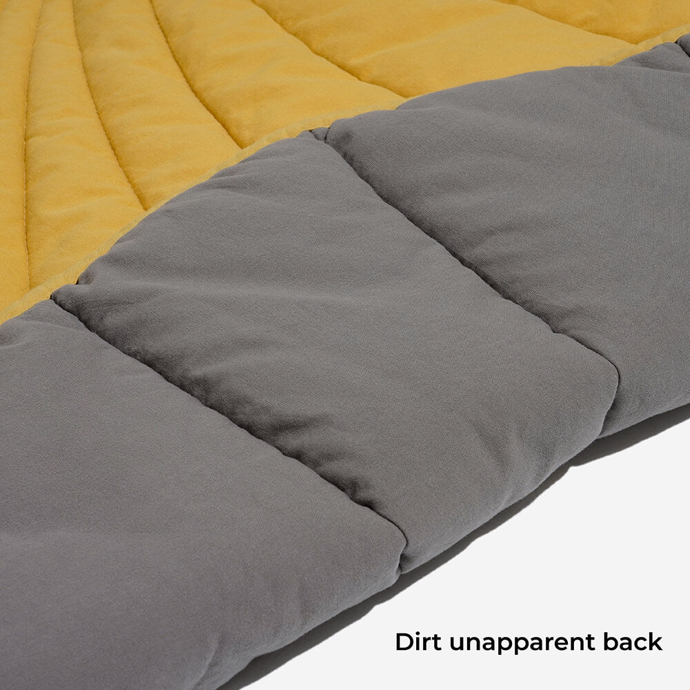 Extra-large leaf-shaped dog blanket