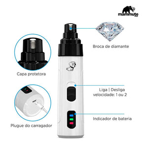 Lixador de Unhas Elétrico Pet