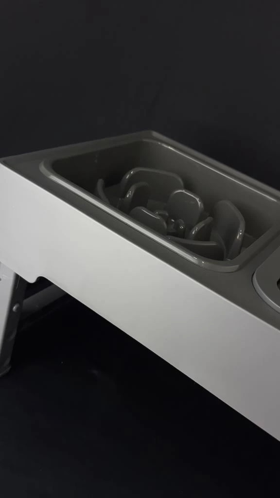 Alimentador bebedouro Comedouro Elevado Pet Regulavel Duplo Ergonômico Cachorro Olivini Home