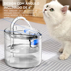 2l Novo Fonte De Gato Auto Correndo Bebidas De Água Para Cão Filtro Automático Inteligente Transparente Pet Beber