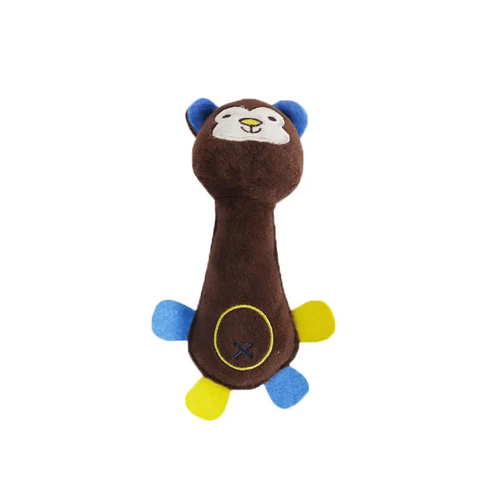 Brinquedo pet para Cachorro com apito - Pelúcia para Cães e Gatos – Animais Mágicos, Lavável