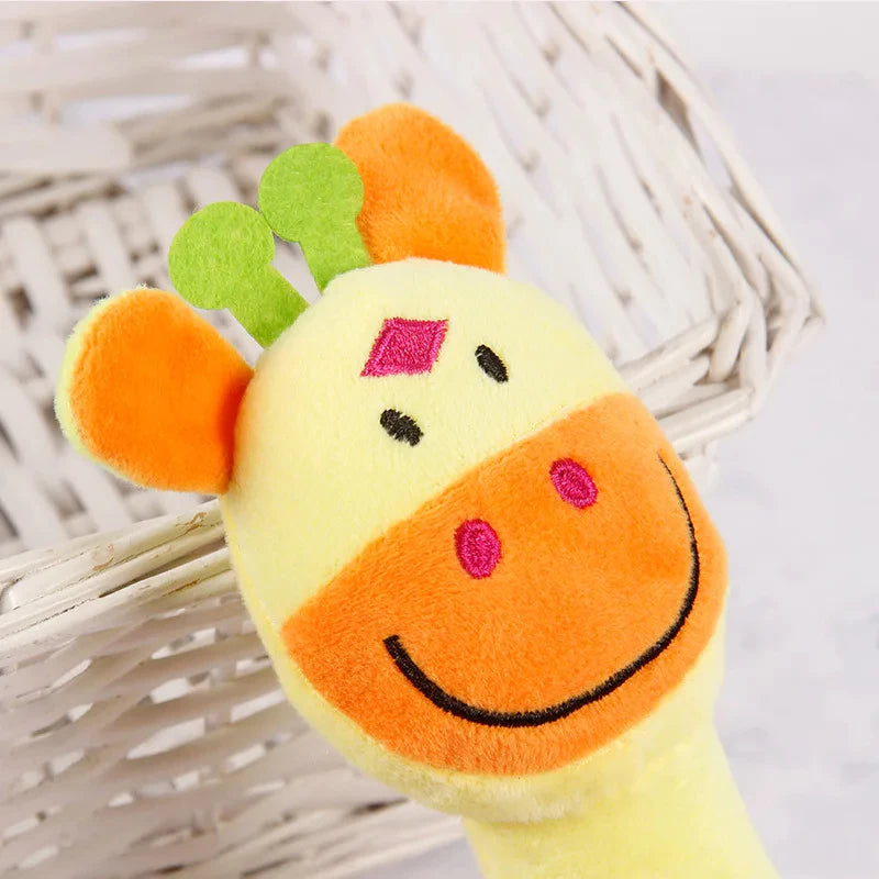 Brinquedo pet para Cachorro com apito - Pelúcia para Cães e Gatos – Animais Mágicos, Lavável