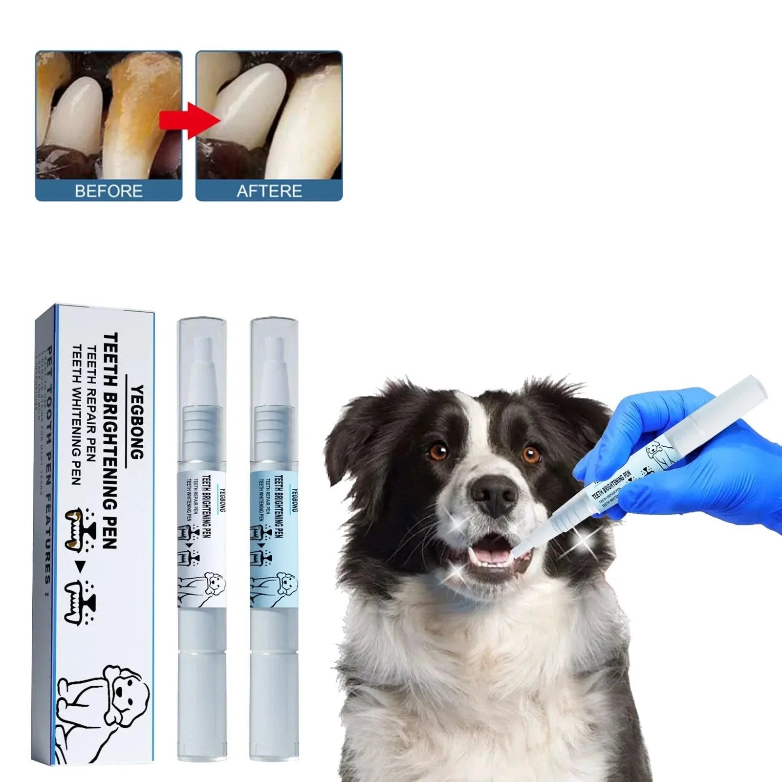 Caneta de cuidado dental para Cães