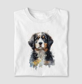 Camiseta Coração Valente Coleção Aquarela