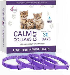 Coleira Anti Ansiedade Para Cães e Gatos Calming