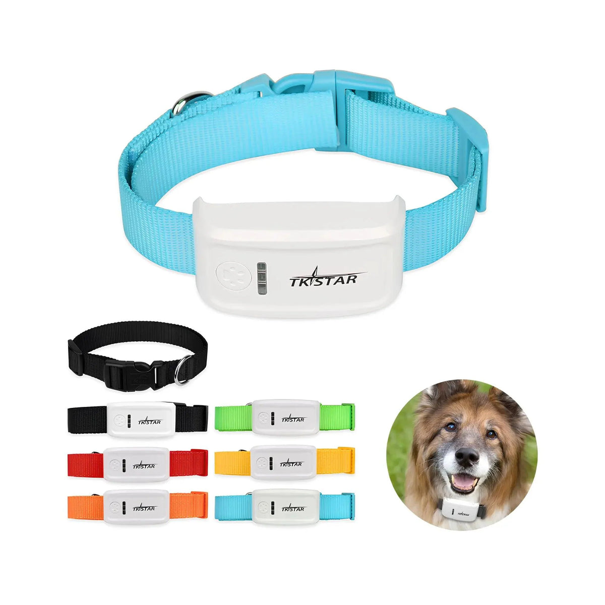 Coleira com Rastreador GPS Para Pets