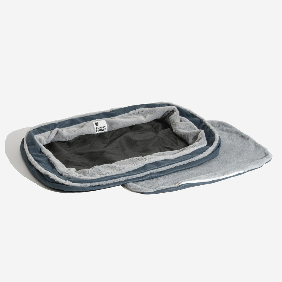Dog Bed Cover - Large, warm bed for deep sleep.