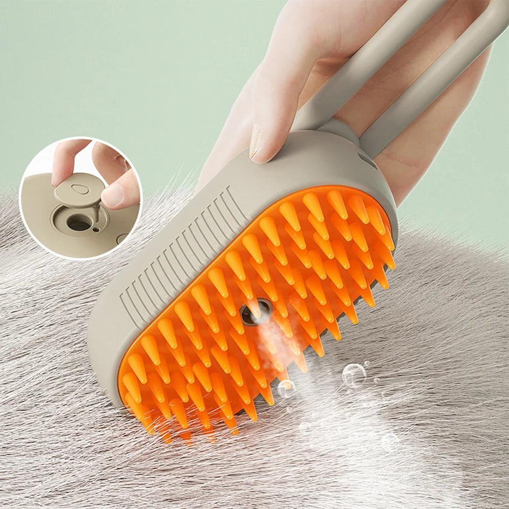 Steaming Brush for Pets