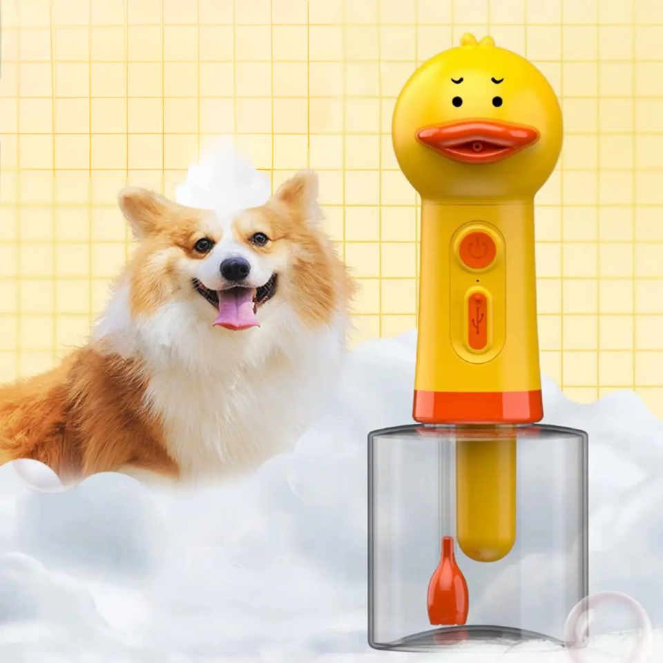 Duck Pet Bath Foam Machine