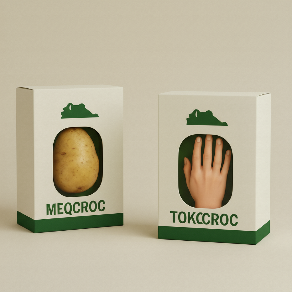 Kit Brinquedos TokCroc & MeqCroc Maluca para Cães