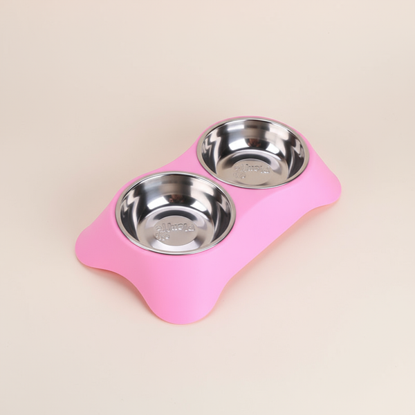 Tigela Dupla Sopie para Cachorro e Gato - Pet Croc
