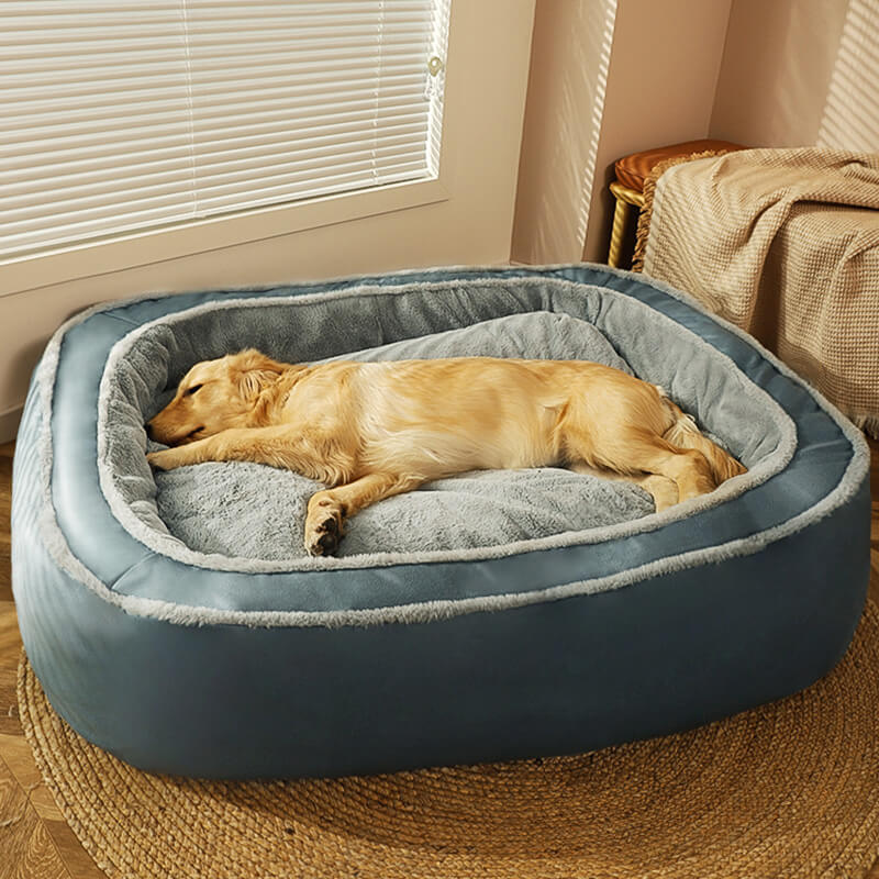 Dog Bed Cover - Large, warm bed for deep sleep.