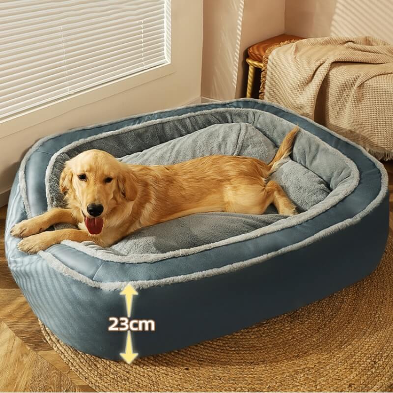Dog Bed Cover - Large, warm bed for deep sleep.