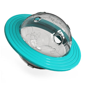 Brinquedo Disco Voador com Dispenser de Ração para Pet