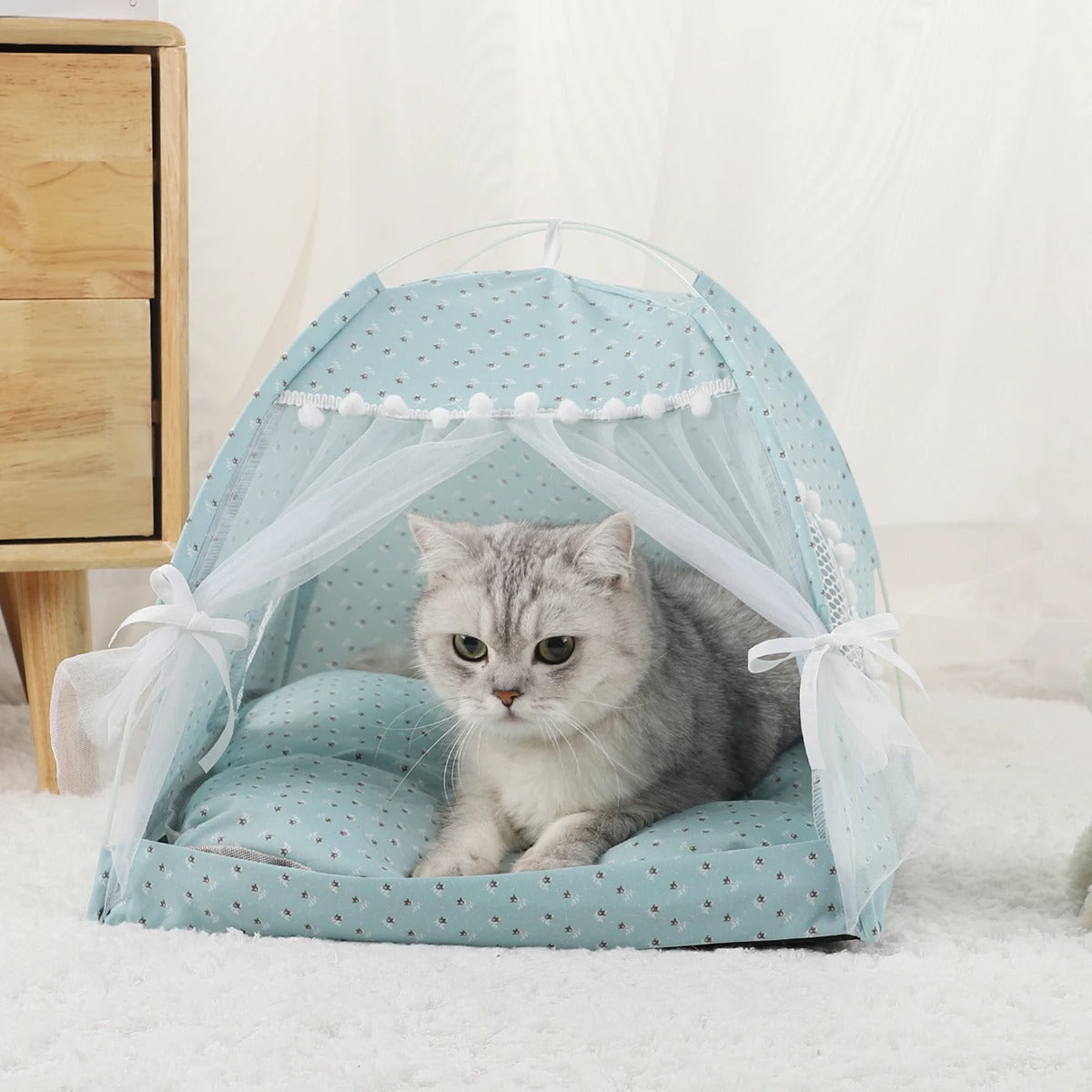 Cama Toca Barraca para Gato