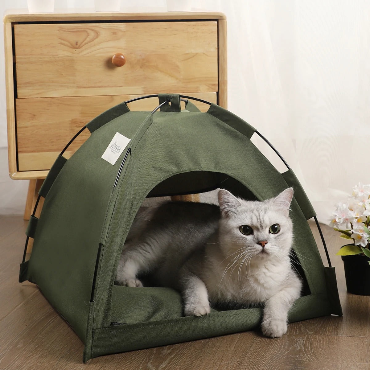 Cama Toca Barraca para Gato