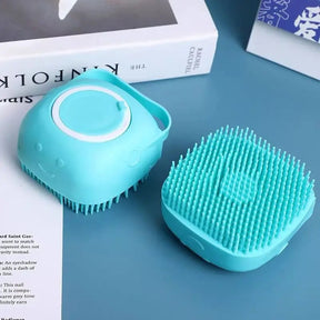 Esponja De Silicone Para Banho Com Dispenser 🇧🇷