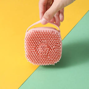 Esponja De Silicone Para Banho Com Dispenser 🇧🇷