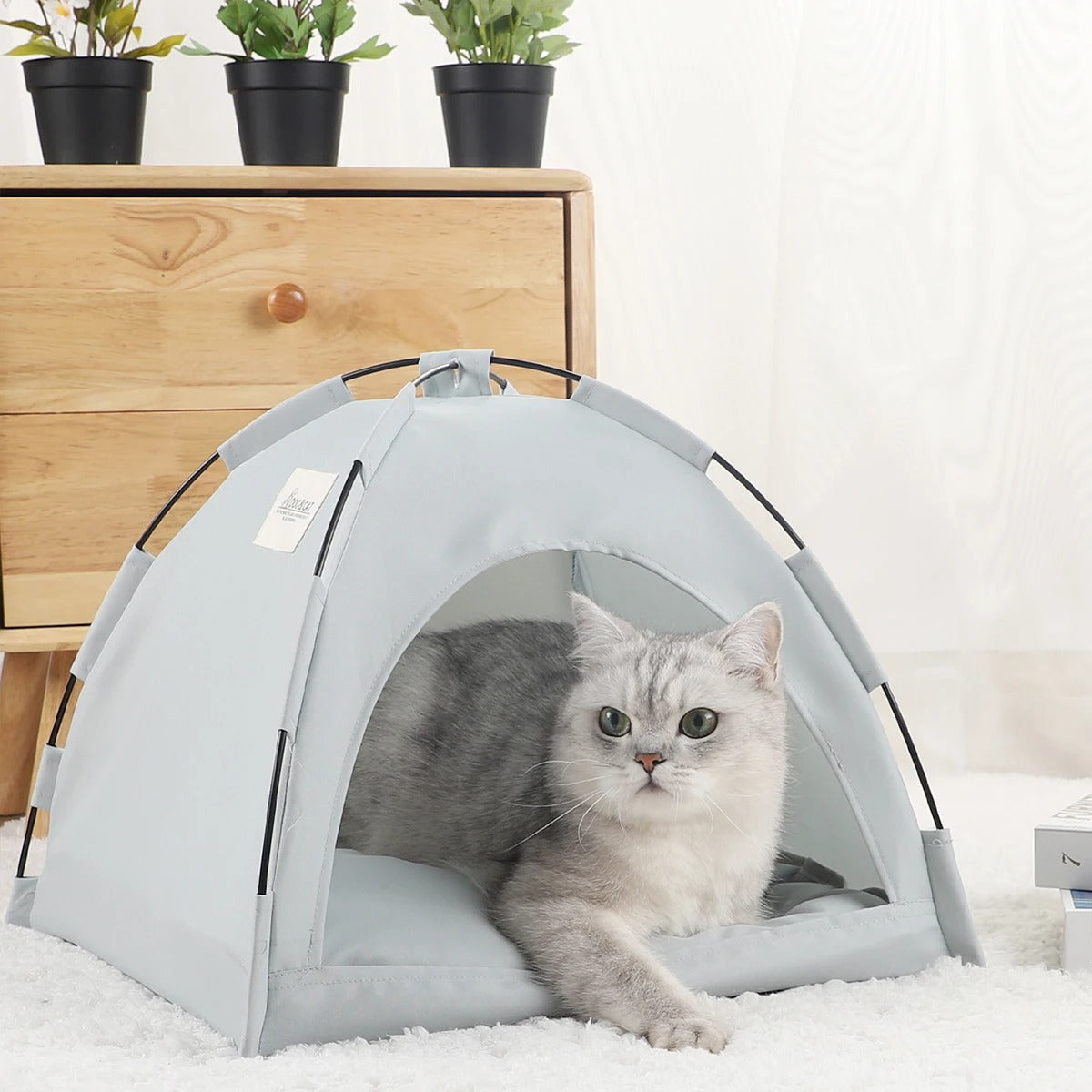Cama Toca Barraca para Gato