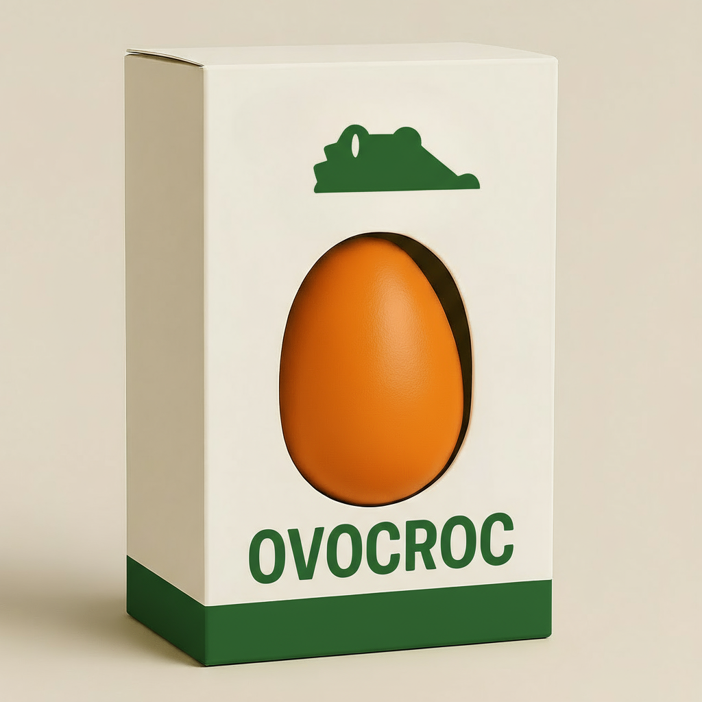 Brinquedo OvoCroc™ Maluco para Cães + Ebook Grátis