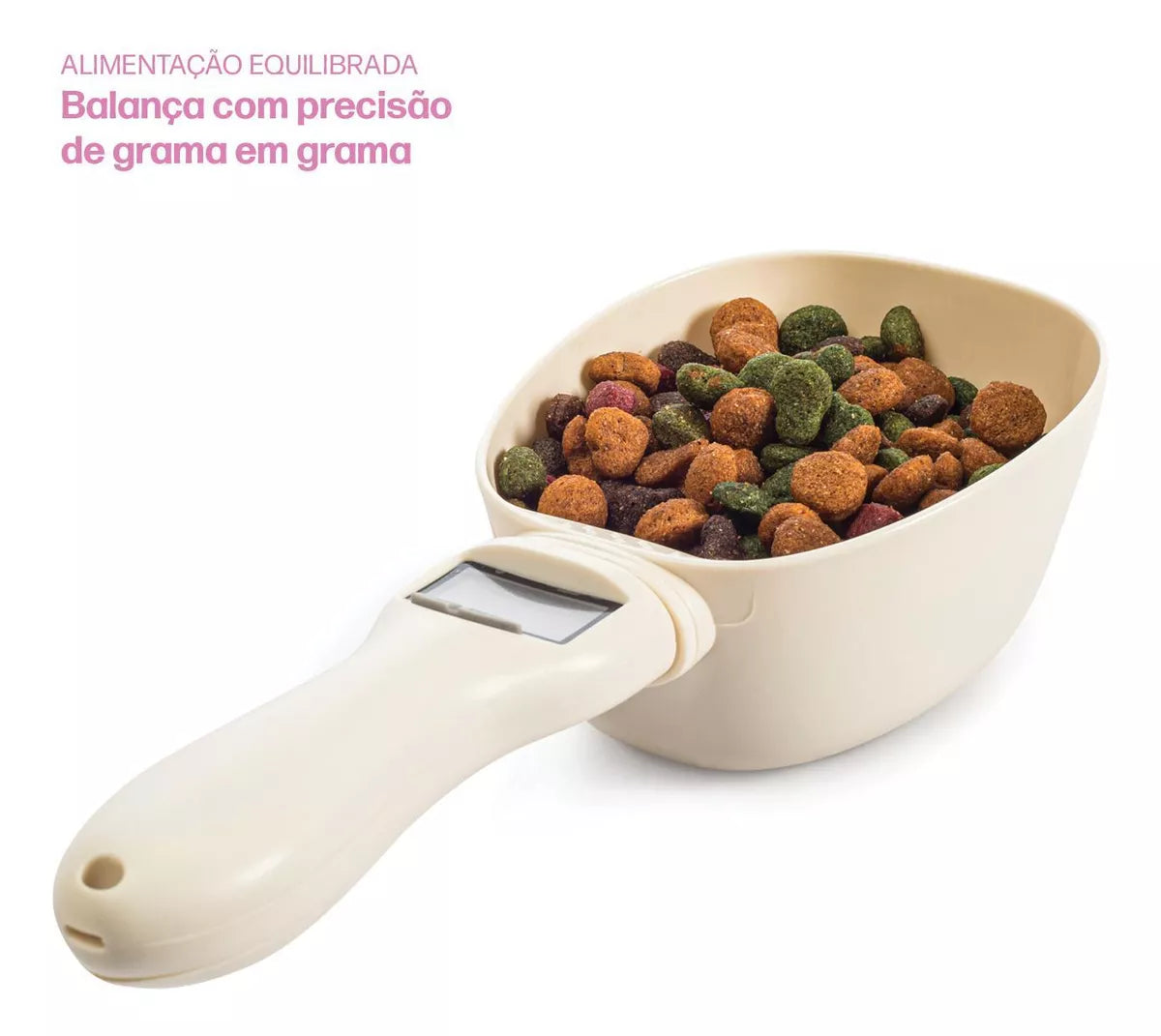 RaçãoTech™: Colher Medidora de Ração - Pet Croc 