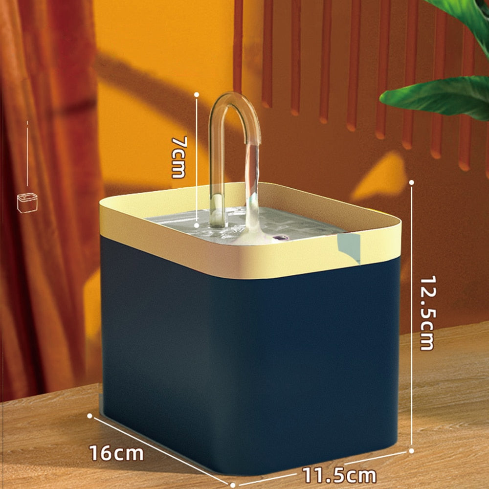 BebeGAT™: Bebedouro para Gatos Premium - Fonte de Água para Gatos - BIVOLT USB - Pet Croc 