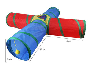 Gatolândia™: Túnel Divertido para Gatos - Pet Croc 