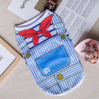 Cute Sphynx Cat Shirt Vest for Cats Gotas Summer Breathable Pet Clothes Clohting Katten Kedi mascotas Costume Dog Suit ropa para - Pet Croc 