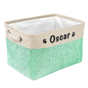 toy storage baskets  toy basket  pet store near me  pet shop near me  personalized dog tags  dog toy storage  dog toy box  dog toy basket