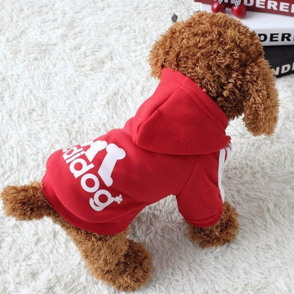 Adidog™: Roupa Para Cachorro Moletom Confortável para Pet - do P ao 9XG - Pet Croc 